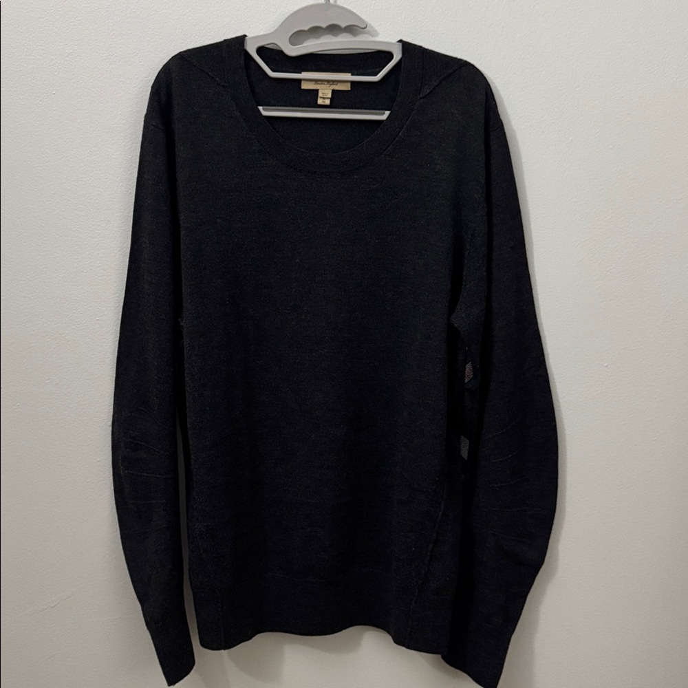 Burberry Charcoal Knit Sweater